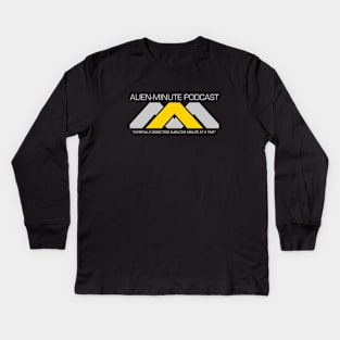 AlienMinuteWeyland Kids Long Sleeve T-Shirt